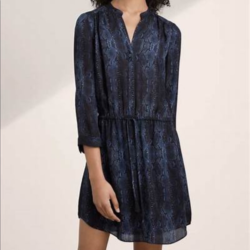 Babaton Blue/Black Bennett Dress